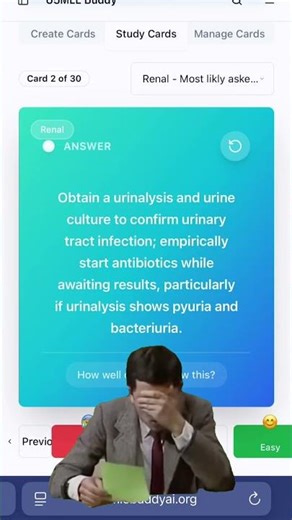 Creat personalized Flashcards on USMLE Buddy AI #usmle #usmleprep