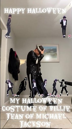 My Halloween Costume Of Michael Jackson Billie Jean