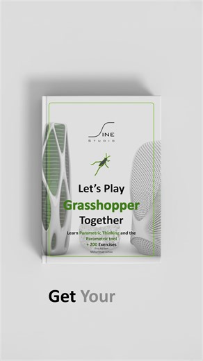 Grasshopper - EX 47 - Octree Simple mesh . Create a parametric skyscraper . Rhino Tutorial Architecture, 3D modeling. Organic architecture. ________________ Link in Bio Let's Play Grasshopper Together , eBook Author | Mohammad Jumaa Year | 2025 Language | English PDF Size | 650 MB Total Pages | 500 Pages Dimension | A4 Edition | First Edition Parametric Design with Grasshopper” introduces readers to computational design in architecture through step-by-step explanations, practical workflows, and 
