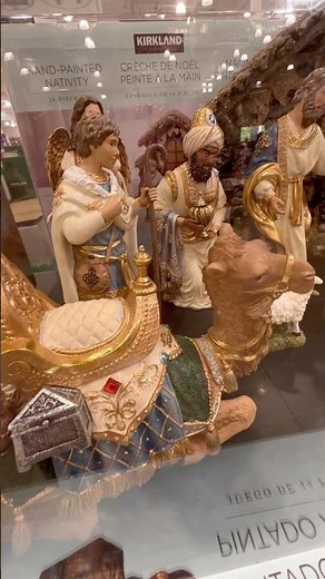 Kirkland Nativity Set in Costco