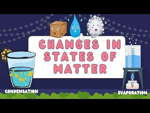 Understanding Changes in States of Matter|Evaporation and Condensation |temperature and pressure