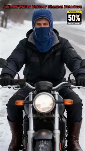 Face the Elements – Together. Unisex Windproof & Warm Balaclava🚀 Cold weather doesn’t stand a chance. This versatile balaclava wraps you in soft, windproof warmth from head to neck—made for snowy slopes, frosty runs, or just walking the dog on a biting morning. Unisex sizing fits all faces comfortably. ✅ Full Windproof & Breathable Fabric – Blocks chill, lets you breathe ✅ Lightweight & Moisture-Wicking – Stays dry and cozy all day ✅ Multi-Way Wear – Wear as neck gaiter, hat, or full face cover