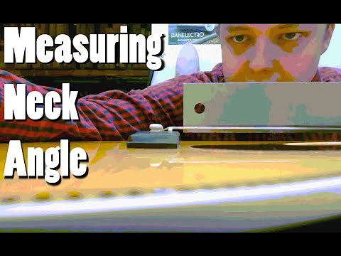 Checking your guitar's neck angle explained