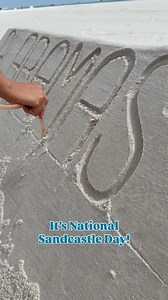 40K views · 505 reactions | ️ The first Saturday in August is National Sandcastle Day! Here’s a flashback to the time we had @sand_castle_university sculpt our logo in the sand! Sandcastle University: ⛱️Locally owned ⛱️ Teaches private sandcastle classes ⛱️ Creates custom sand sculptures ️Plan your trip to Alabama’s Beaches this fall! https://albeaches.co/PlanFallTrip #SandcastleUniversity #vacation #sandcastles #sand | Visit Alabama's Beaches | Facebook