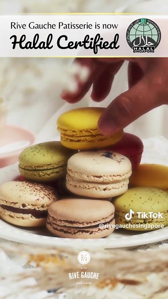 Rive Gauche Patisserie Now Halal Certified - Taste the Difference!