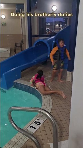 Always There to Lend a Hand ❤ | Sibling Goals & Pool Moments 💦