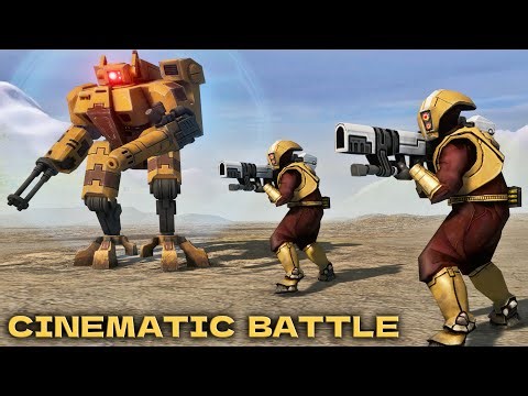 MACHINE SPIRIT vs PULSE FIRE: Epic TAU vs Adeptus Mechanicus Battle - Men of War: Warhammer 40k Mod