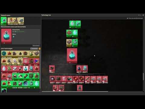 Factorio All The Planets ModPack [EP 40] x100 Longplay No Commentary - Tenebris In The Dark