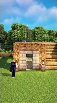Minecraft Starter House 🏡 #minecraft #shorts