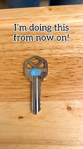 Color code keys with nail polish! #hometips #keys | Home Hacks & Easy Snacks