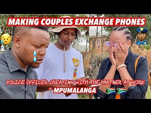 Making couples switching phones for 60sec 🥳 SEASON 2 ( 🇿🇦SA EDITION )|EPISODE 53 |