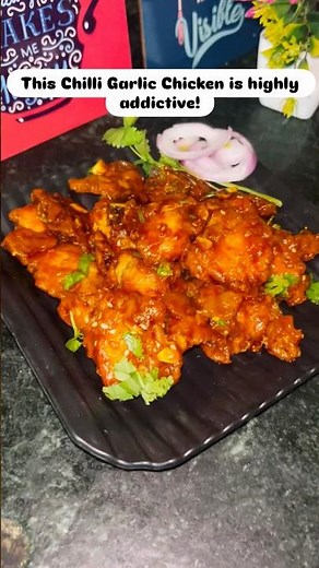 Chilli Garlic Chicken Recipe | Spicy & Flavorful Starter |Easy Chicken Snack