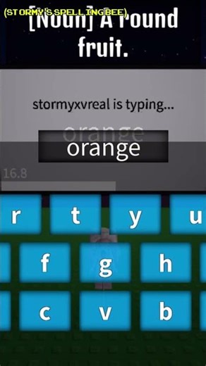 First video, also this is Stormy's Spelling Bee (: kya!