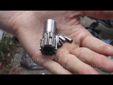 How to replace jackshaft on a late model Harley Davidson FXR or an early Dyna