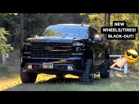 TRAIL BOSS LOOKS ANGRY WITH NEW WHEELS & TIRES!!!