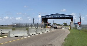 NAS Kingsville training aircraft crashes near airfield