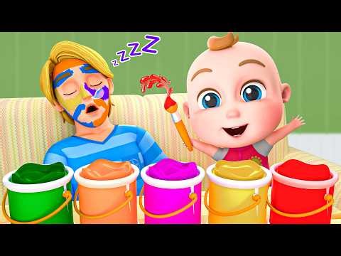 Let's Make Daddy Pretty - Making Daddy Look Like an Animal | TimoBoy Kids Songs & Nursery Rhymes
