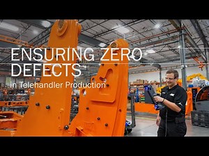 Ensuring Zero Defects in Telehandler Production with the HandySCAN 3D|MAX Series