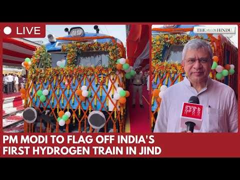 Railway Minister Ashwini Vaishnaw highlights hydrogen train project in Jind