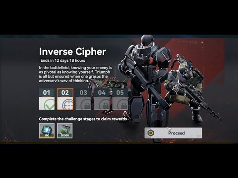 Girl's Frontline 2: Exilium - Inverse Cipher 02 (CP-1-2) Guide