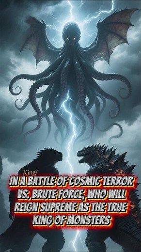 Cthulhu vs. Godzilla: Who’s the Real King of Monsters?