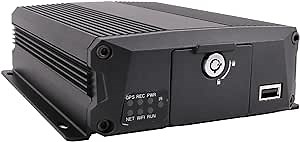 JOINLGO 4 Channel VGA HD-MI H.264 / H.265 Support 2 SD Memory Card 1080P AHD Mobile Vehicle Car DVR MDVR Video Recorder Loop Recording Motion Detection Delay Record