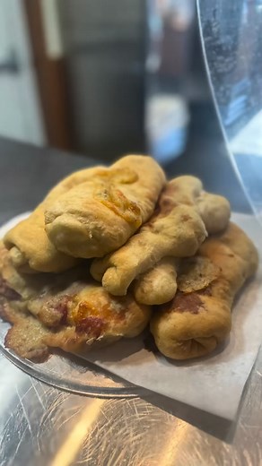 Pepperoni Rolls (and Pepperoni Bread), peasant, bread, and baguettes ready for you! See you soon! #kimmyscucina #wherefoodiesshop #lexingtonohio #readymademeals #peasantbread | Kimmy's Cucina
