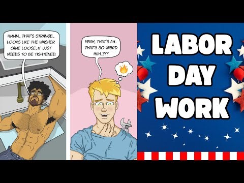 Happy Labor Day | Giving Thanks & Celebrating All The Handworkers | Big Tiny Life Gay Comic