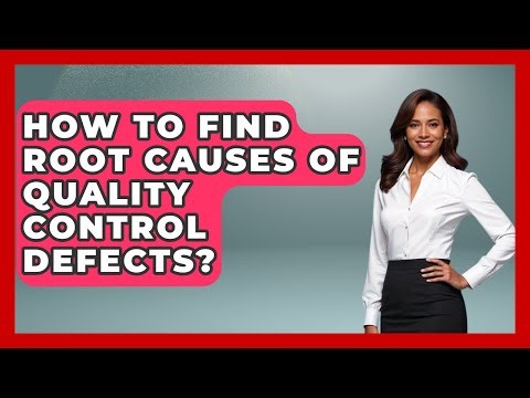 How To Find Root Causes Of Quality Control Defects? - The Project Manager Toolkit
