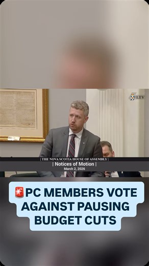 The government says yes to cuts, Nova Scotians say no. We asked them to hit pause on harmful budget decisions — but unfortunately, Conservatives voted against it. | Nova Scotia Liberal Party