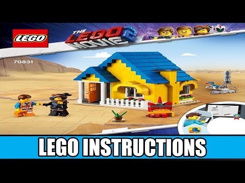 LEGO 70831 Instructions - Emmet's Dream House/Rescue Rocket! - The LEGO Movie 2 (Book 1)