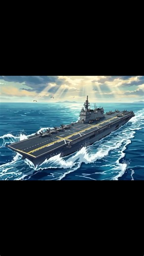 1/700 艦船模型［grok］航空機搭載型護衛艦 海上を航行中…