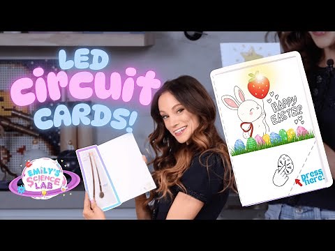 Emily's Science Lab - LED Circuit Cards - STEAM activity