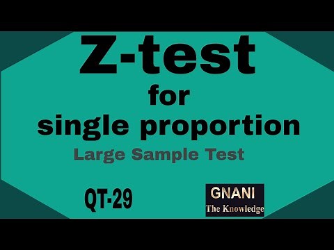 How to calculate z-test for single proportion || z-test model-3 || testing of hypothesis ||