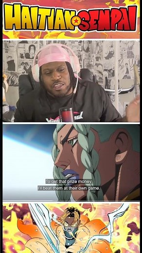 Sandman REALLY Raced a Horse… and WON?! 😭🔥 #steelballrun #johnnyjoestar #jjba #anime