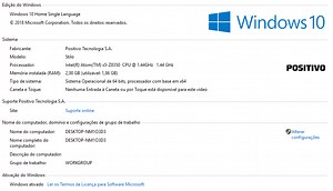 Qual Windows usar com Atom x5-Z8350?