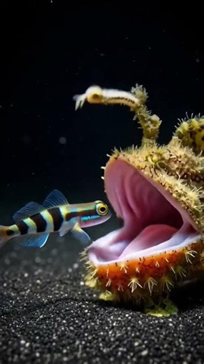 Tüylü Kurbağa Balığı 🫧