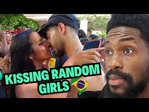 Kissing Random Girls At Brazil Carnival 🇧🇷 #brazil #carnival #travel