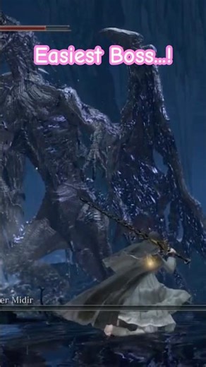 Easiest Boss...! #gaming #ds3 #darksouls