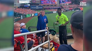 We tracked down the mystery Cubs fan spreading generosity at Cardinals games