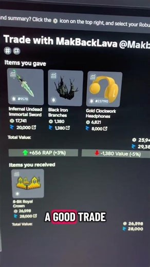 Day 33 of Nothing to 100K in Roblox Trading #robloxtrading #trend #reelschallenge #roblox