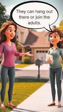 Social English Part Invitation Conversation Inviting Neighbors to Celebrate #englishconversation