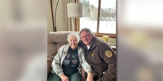 ‘I would’ve died’: Woman says UPS driver saved her life after she fell into a creek