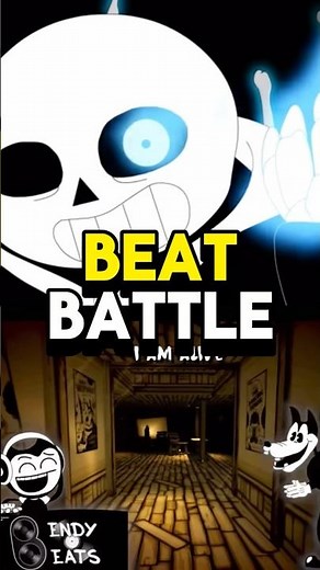 Sans Vs Bendy BEAT BATTLE! #bendy #bendyandtheinkmachine #batim #undertale #sans #batdr #ccart