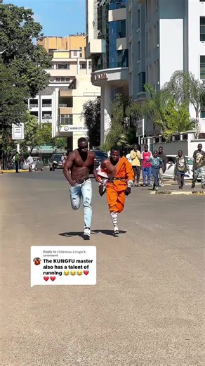 Kung Fu Master Challenges Fastest Man in Africa