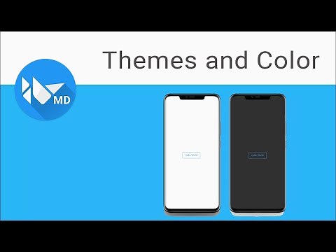 Kivy Tutorial 4 - Themes and Color Palettes | KivyMD