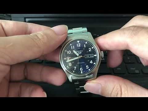Review of the Seiko 5 Sports SRPG29K1 Military or Trench Watch