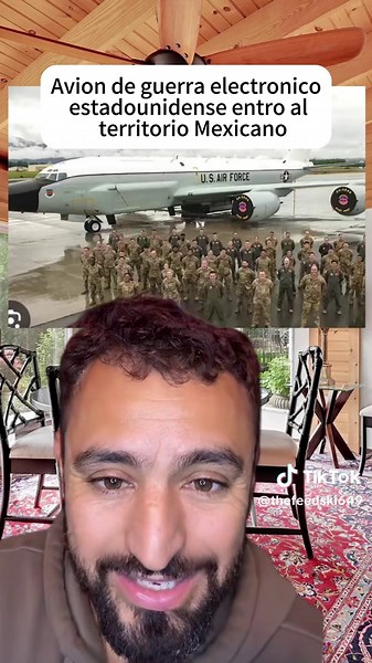 Incursión del avión RC-135V en territorio mexicano