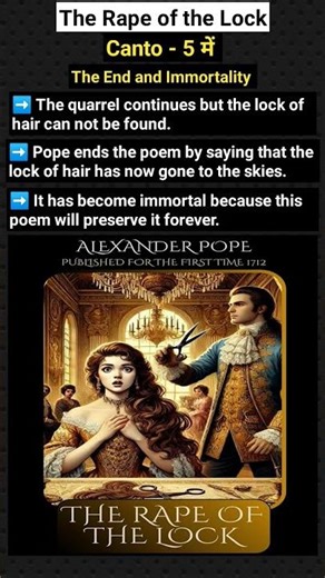 Alexander Pope Canto 5 The Rape of the Lock