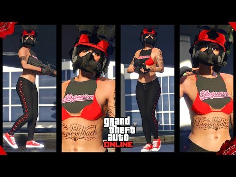 SUPER Easy to Make GTA Female Outfit TUTORIAL • NO Transfers!! 🍒